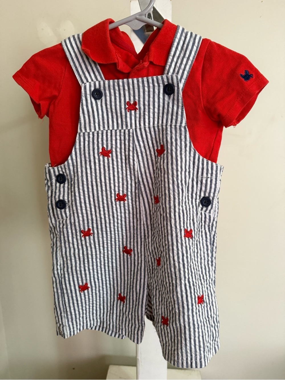 Little Me Crab Outfit